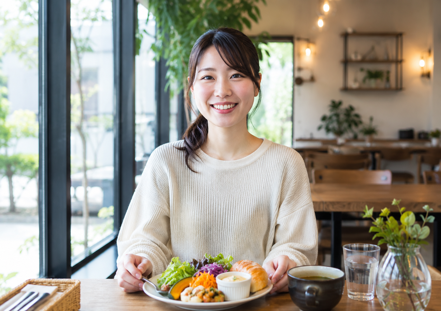 昼休憩の様子