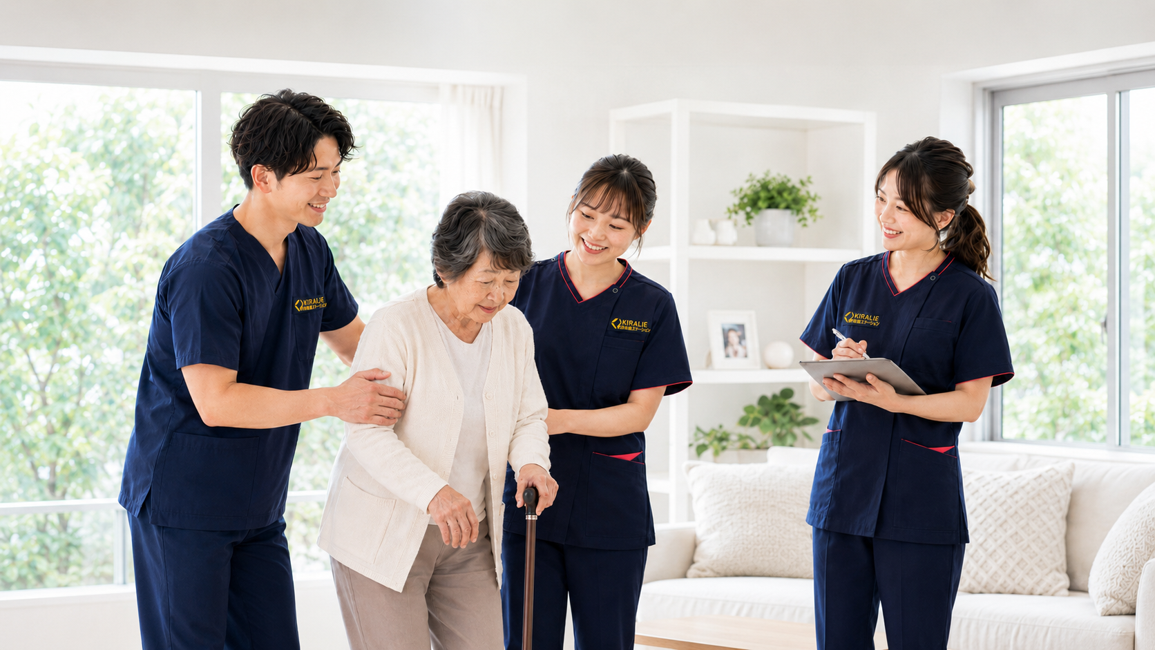 訪問看護・訪問リハビリのサービスイメージ