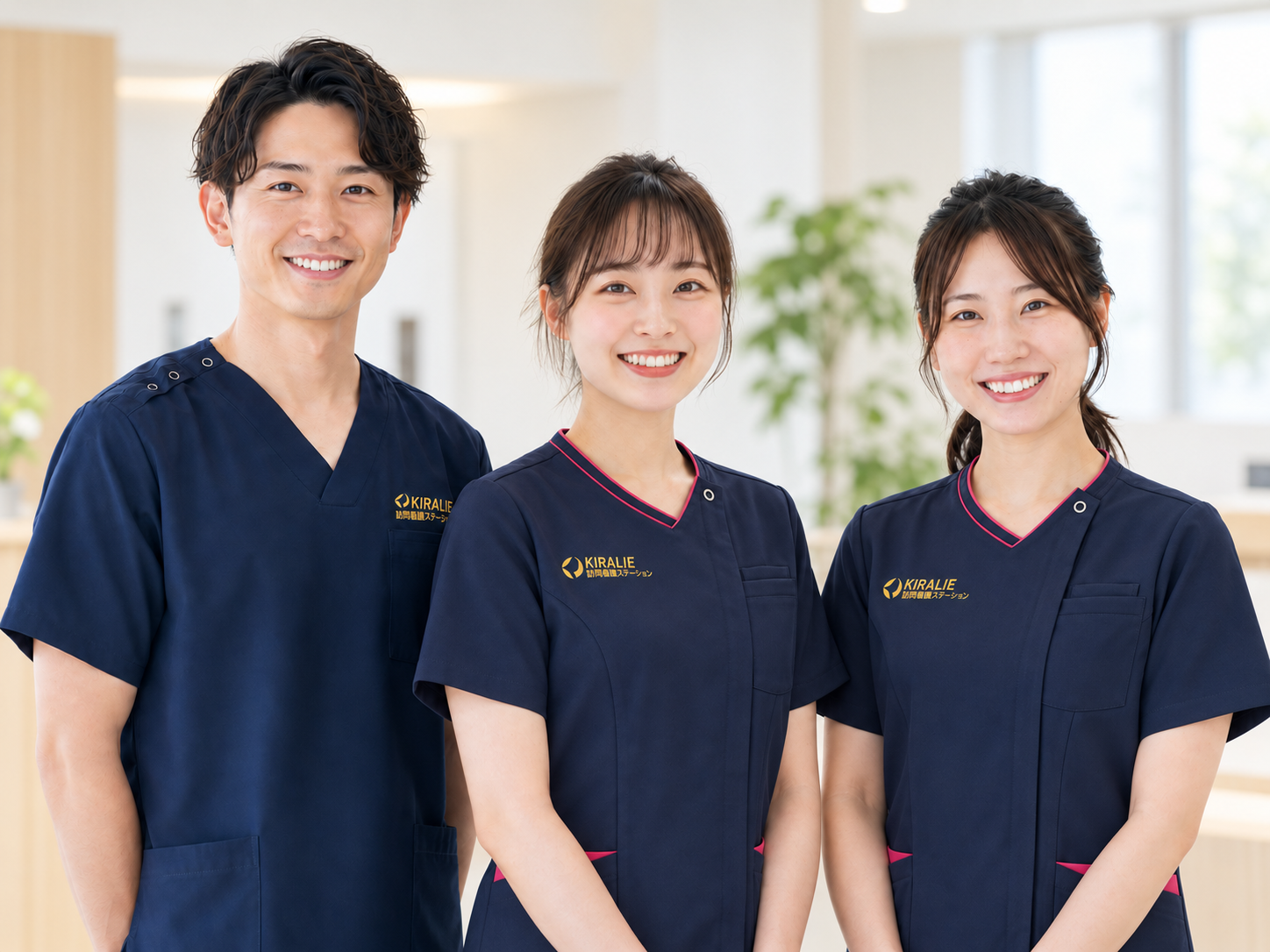 KIRALIE訪問看護ステーションの看護師・リハビリ職の採用イメージ